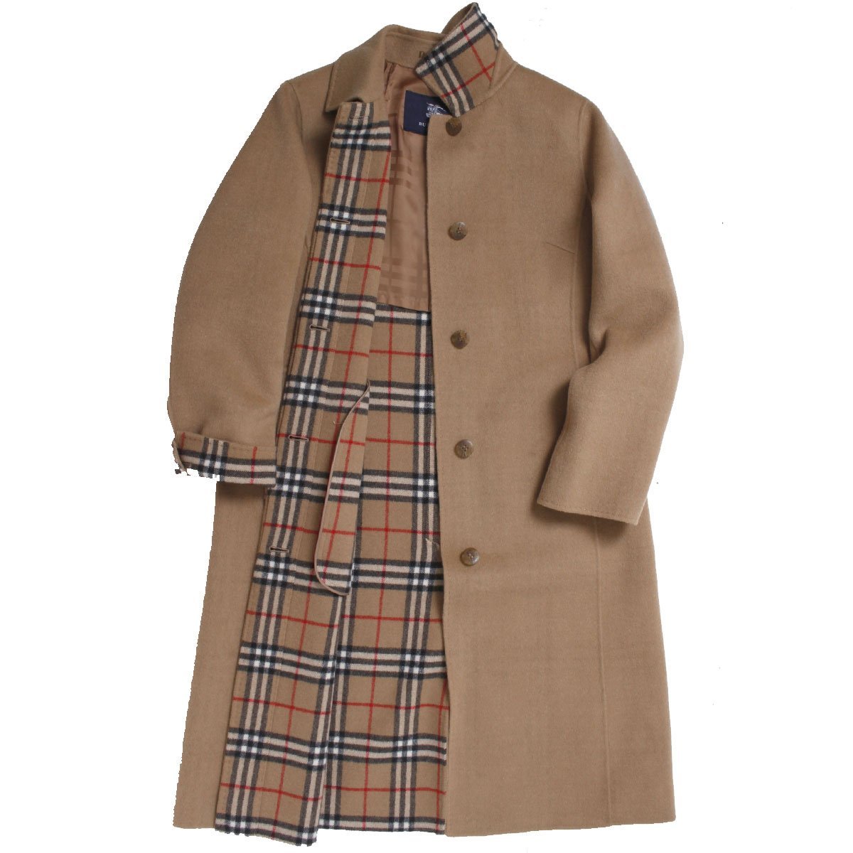 ヴィンテージBURBERRYバーバリーステンカラーコートトレンチコートアウターL 24820☆BURBERRYS コート