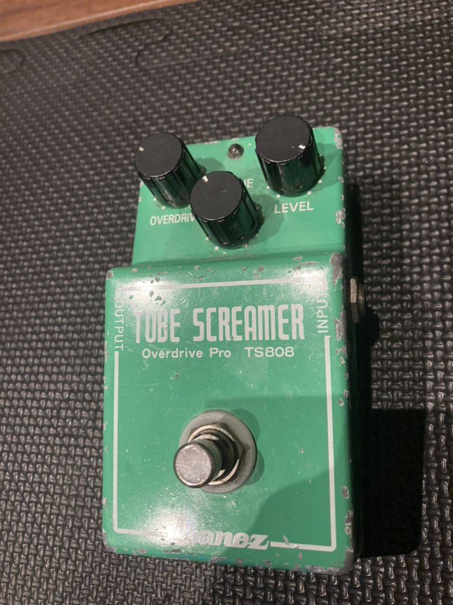 即決！ibanez TS808 keeley MOD PLUS 豪華オマケ 艶有JRC4558D 82年