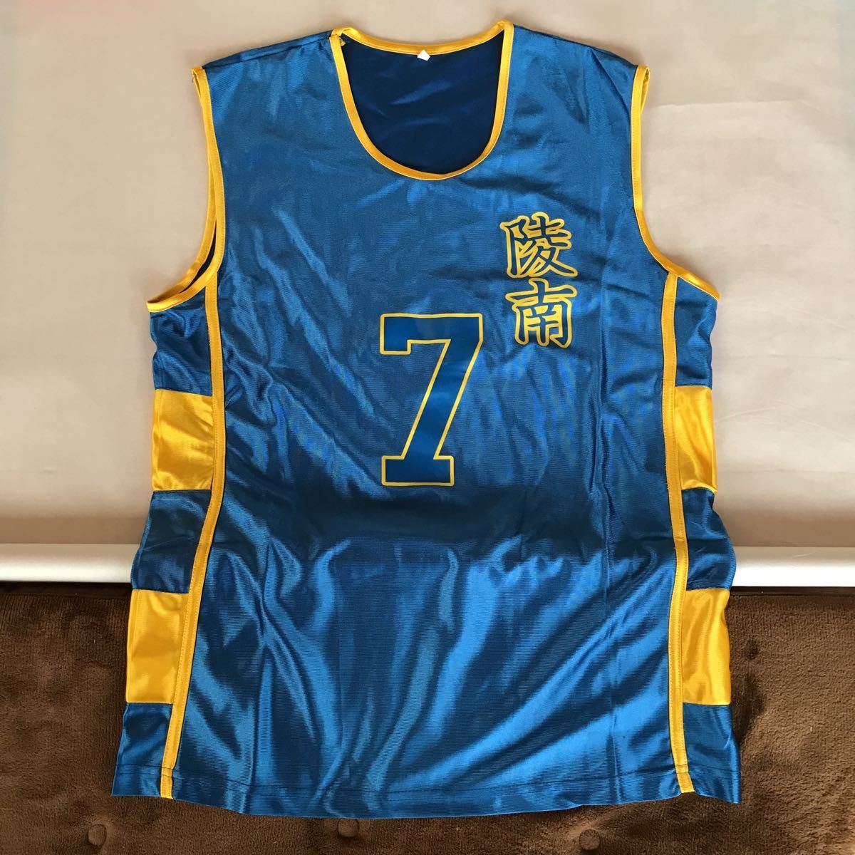 未使用タグあり 仙道彰 公式レプリカユニフォーム スラムダンク デサント 黄ばみ 未使用タグあり 公式 仙道彰 レプリカユニフォーム スラムダンク