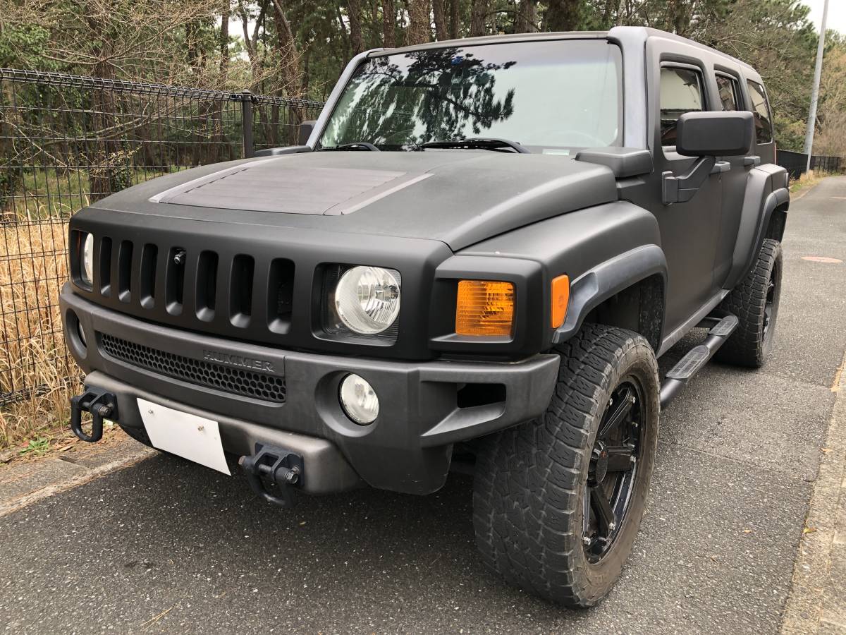 三井物産！☆正規ディーラー車☆平成19年5月登録！HUMMERハマーH3！超 