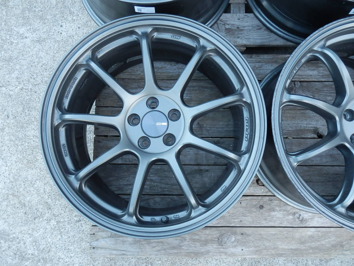ENKEI 2021年製 軽量 PF09 18インチ 8.5J +45 5穴 PCD100 