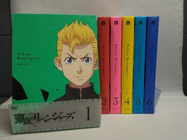 東京リベンジャーズ 東京卍リベンジャーズ アニメ DVD 1~6巻 全巻