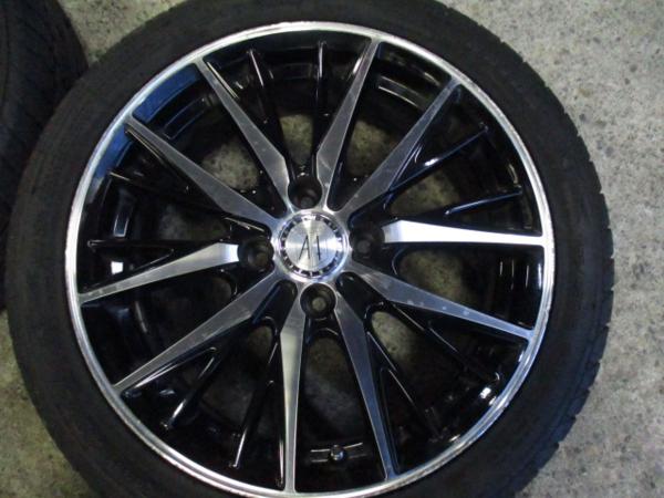 bB・キューブ・ノート】ANHELOアルミホイールset【195/45R16】