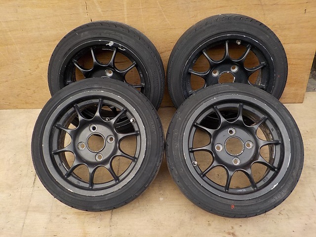 エンケイ ENKEI IRS 14インチ 6J +38 PCD114.3 4H 165/55R14 4本セット 
