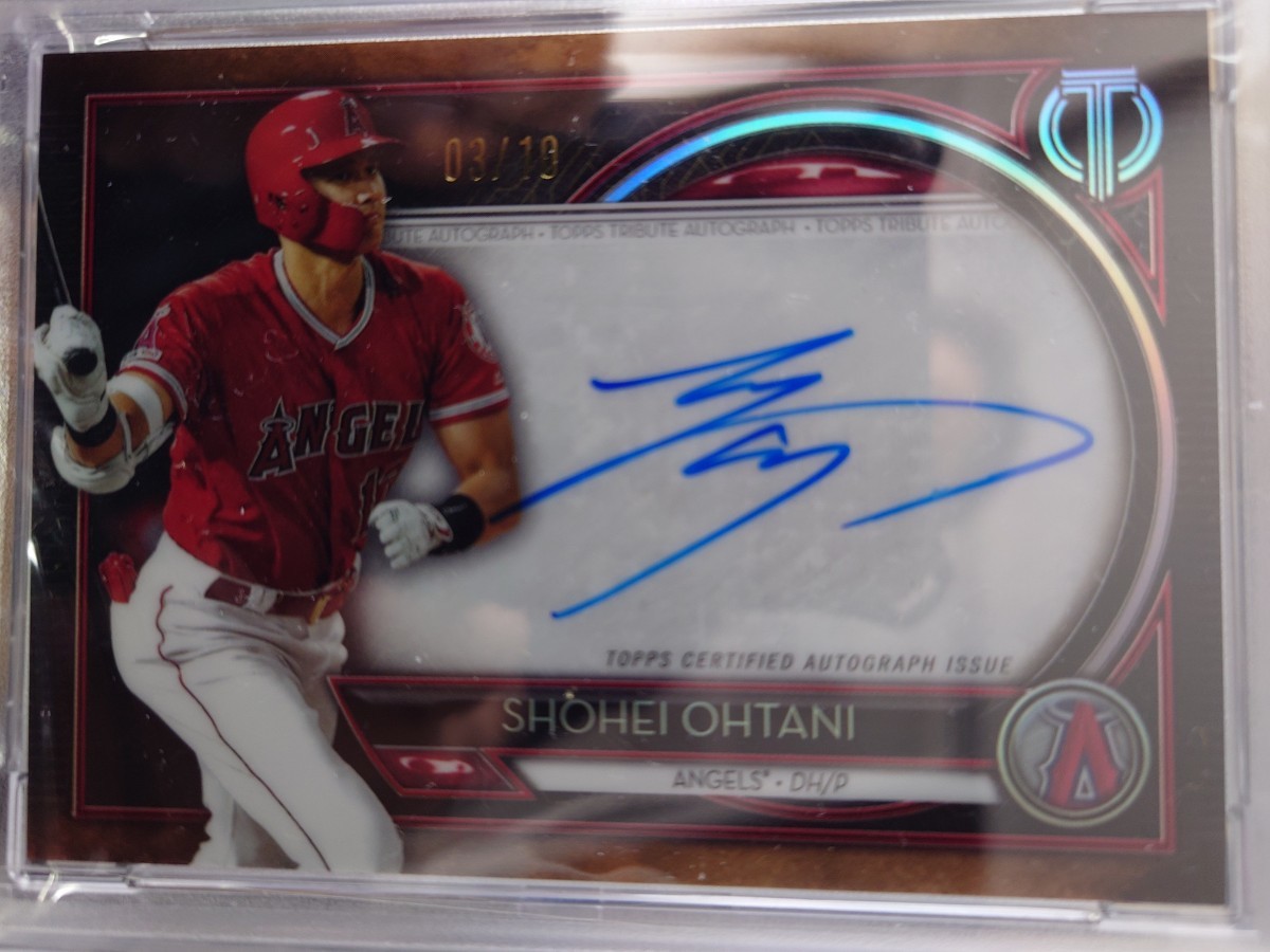 2020 TOPPS TRIBUTE. Shohei Ohtani(大谷翔平)10枚限定直筆サイン