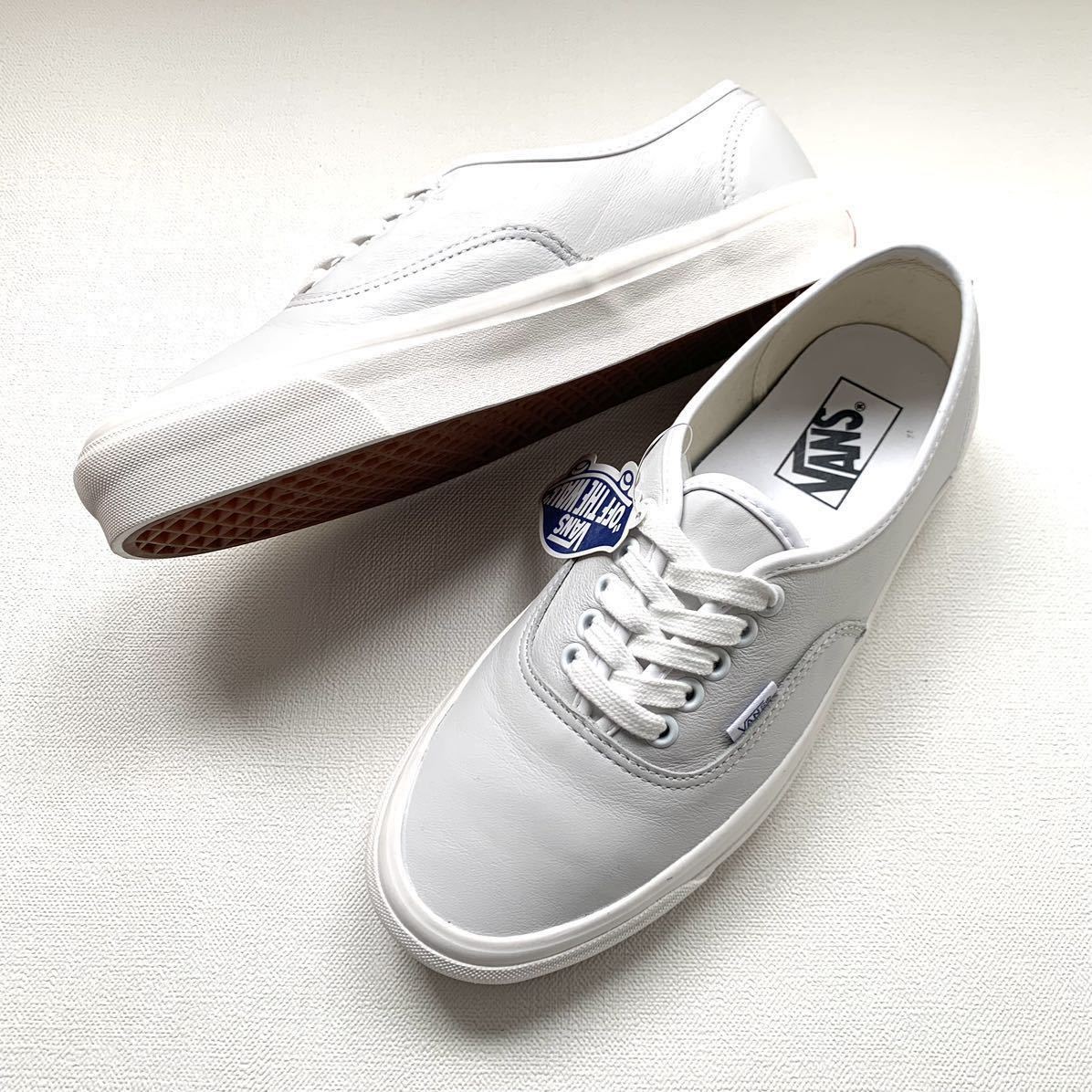 新品 VANS バンズ アナハイム ファクトリー オーセンティック 44 DX 白 