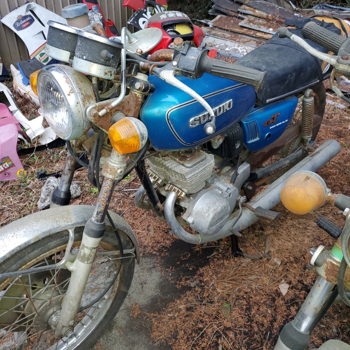 スズキ GT125 2台あり 不動 ベース(スズキ)｜売買されたオークション 