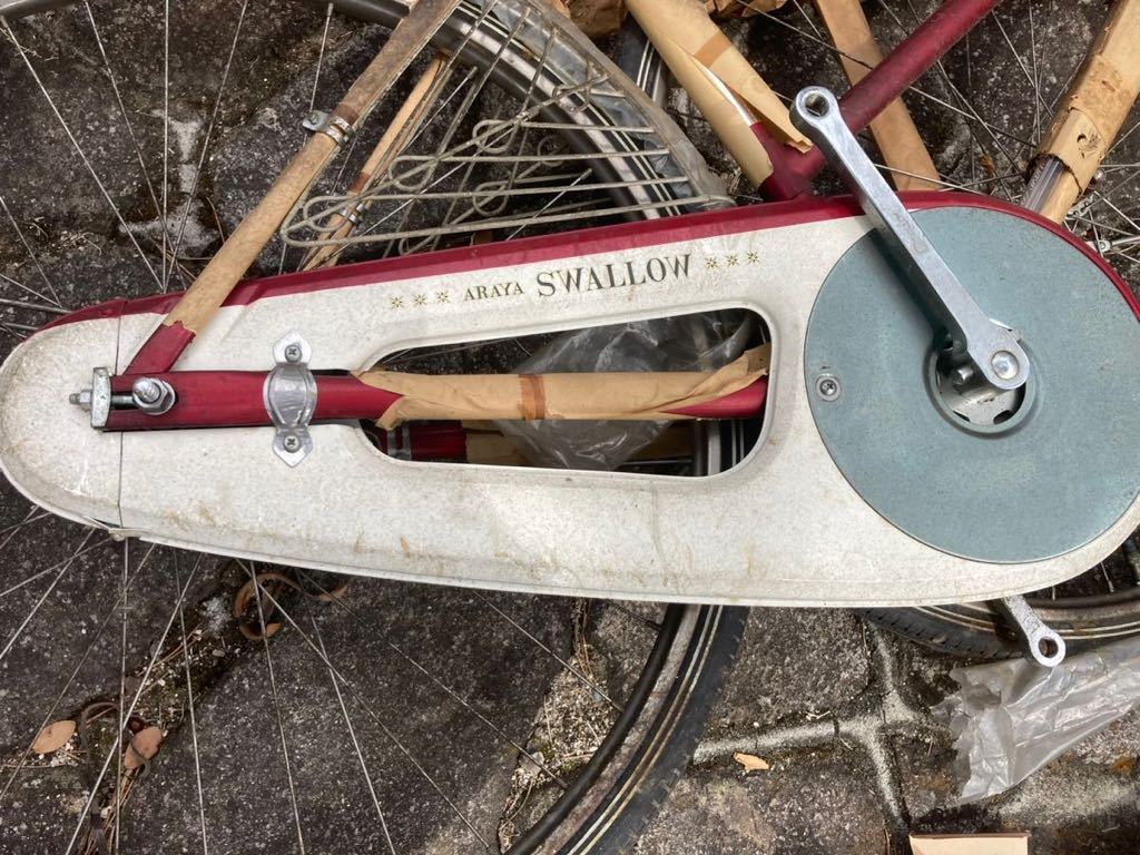 レア 希少 ツバメ 自転車 スワロー 昭和レトロ アンティーク 当時物｜雑貨
