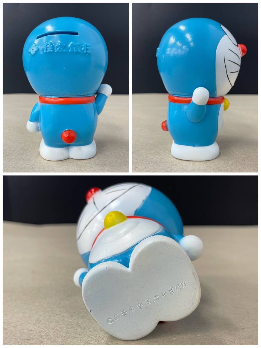 765】 パーマン貯金箱 ／ 住友銀行 ／ ◎ソフビ （中古）／ 1円