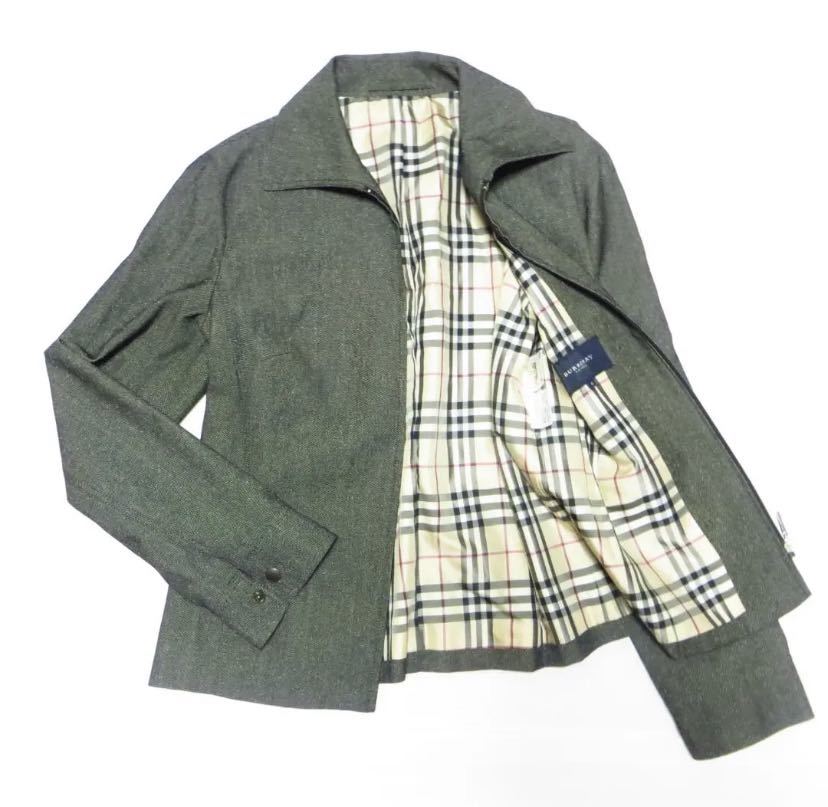 アパレル】☆美品☆ BURBERRY LONDON バーバリーロンドン ジップ 