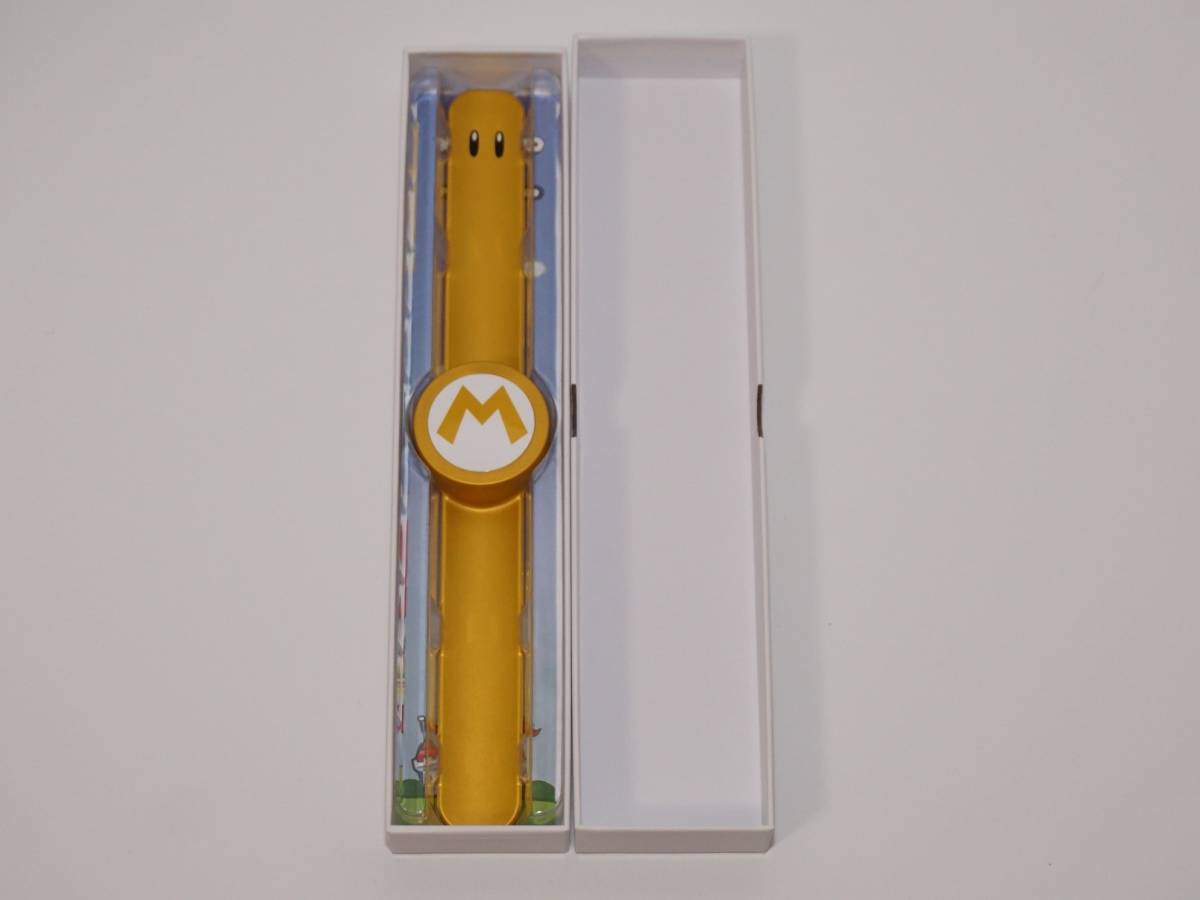 未使用品　USJ　スーパーニンテンドーワールド　２周年記念　ゴールデンパワーアップバンド