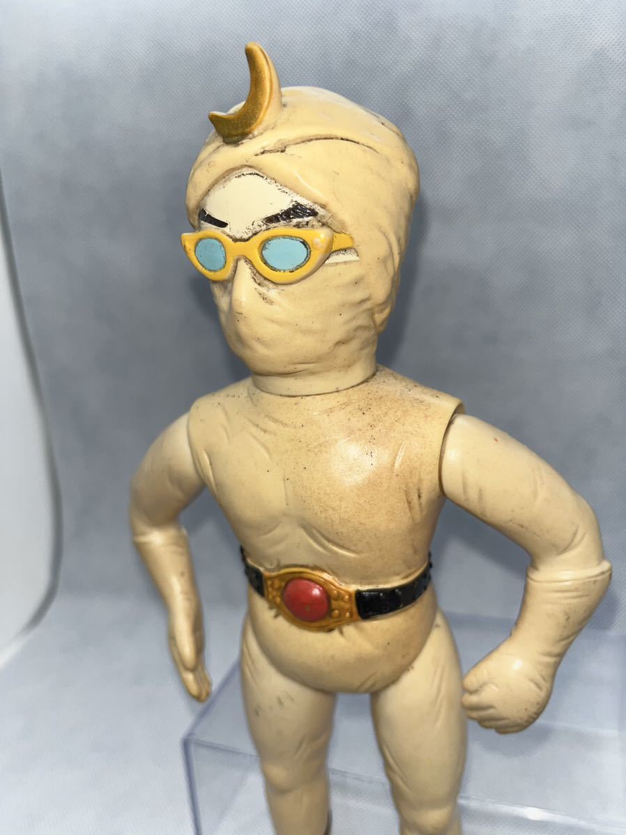 当時物 ソフビ 昭和レトロ 増田屋 月光仮面 ソフビ人形 スタンダード  