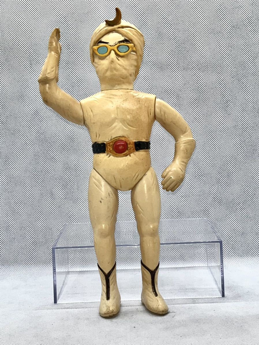 当時物 ソフビ 昭和レトロ 増田屋 月光仮面 ソフビ人形 スタンダード  