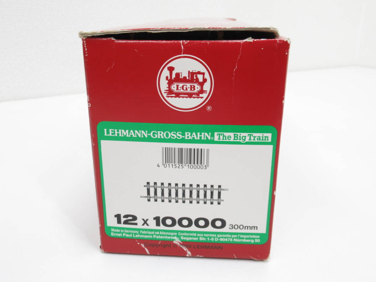 美品】鉄道模型 Gゲージ LGB LEHMANN レーマン 10000 Straight Track 
