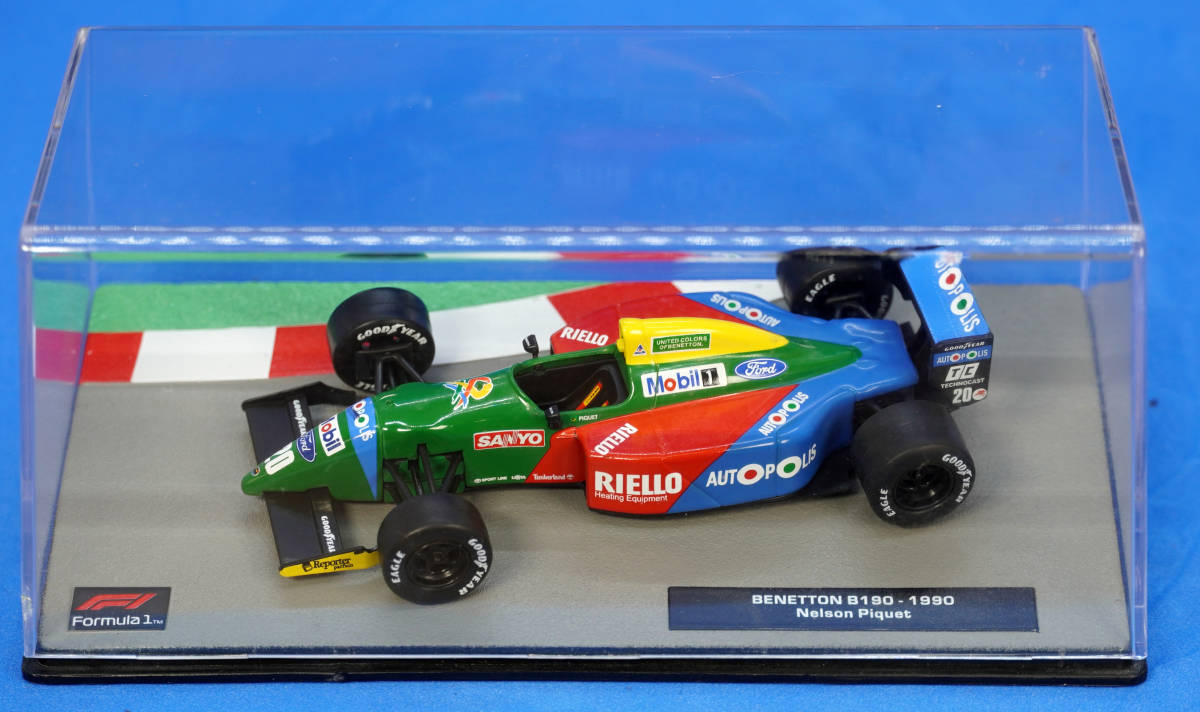 ◇40 ベネトンB190 ネルソン・ピケ 1990 F1マシンコレクション 1/43