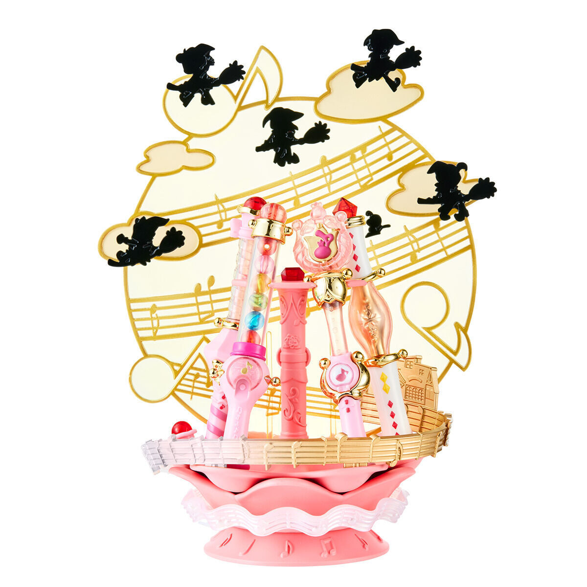 おジャ魔女どれみ マジカルスタンド ポロン4種付 ＆ タップケース