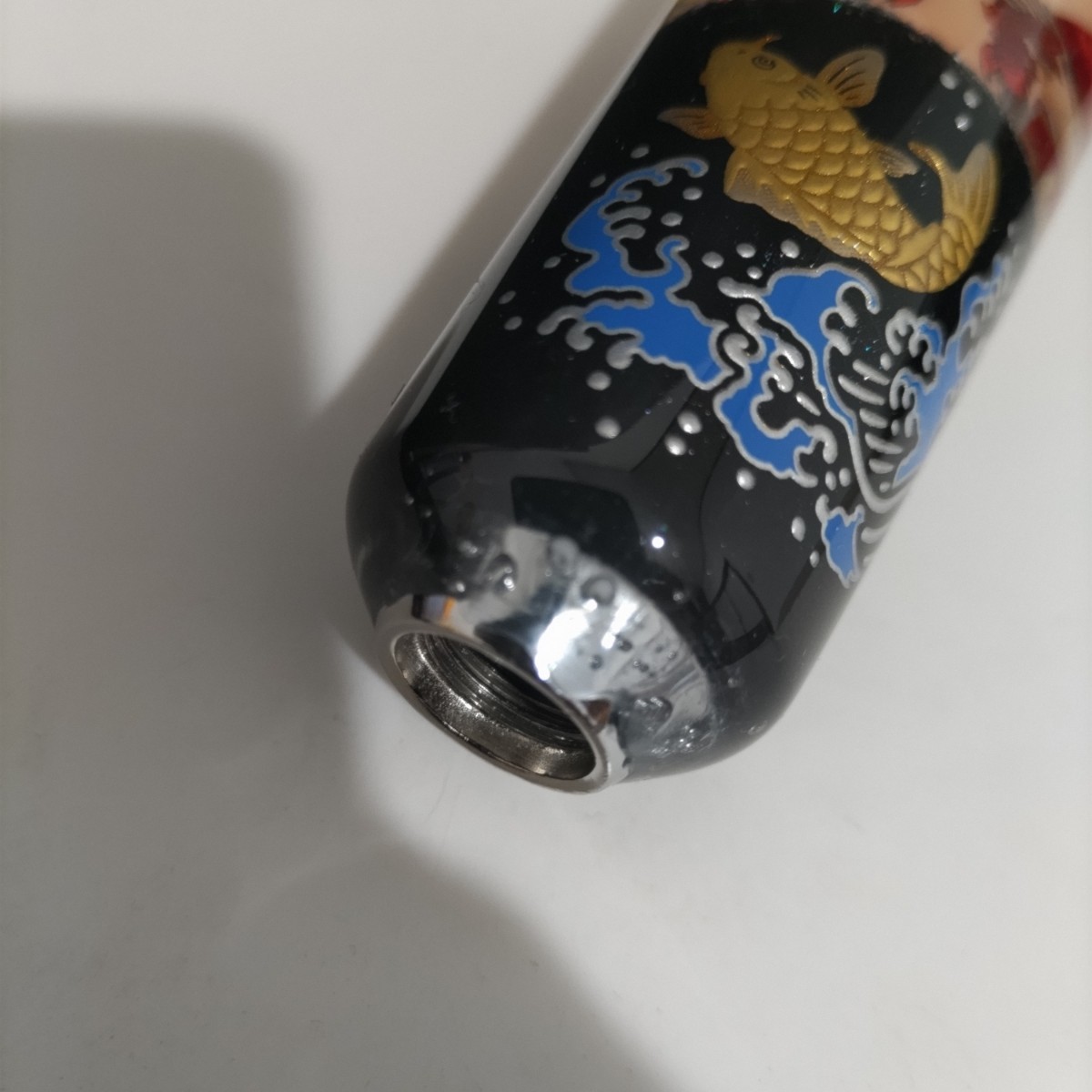 ☆タトゥー キューピー 水中花シフトノブ☆鯉 刺青 当時物 激レア 昭和 