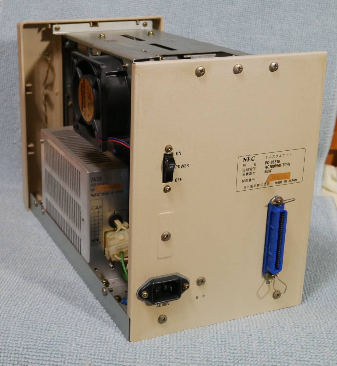 PC-9801 用】 8インチ フロッピー ドライブ(PC-9881K) 動作確認品 PC