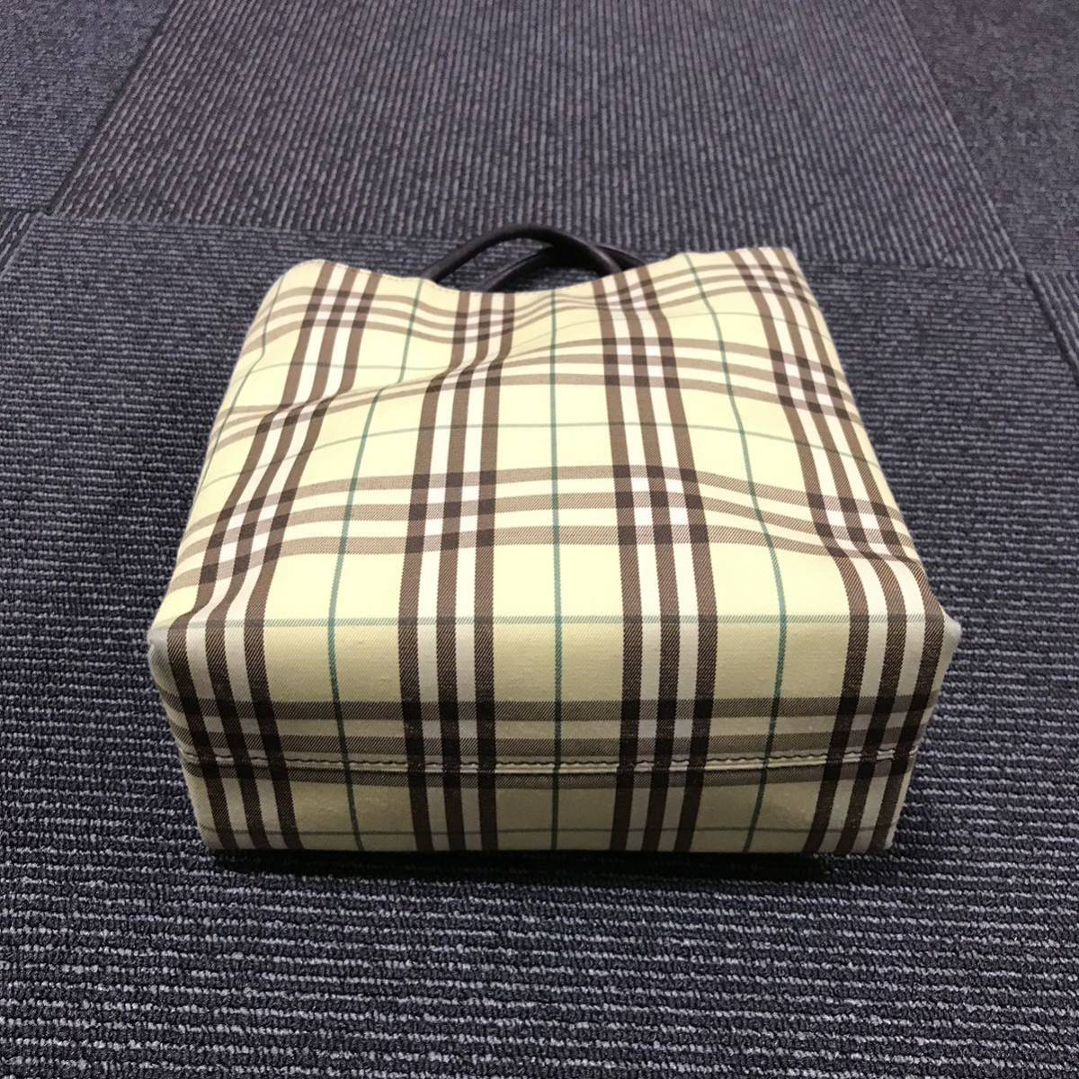 BURBERRY バーバリー ミニトートバッグ ノバチェック 中古 チェック 