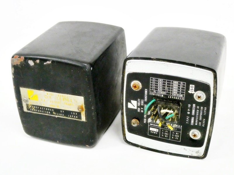 OY-15-5K ラックス LUX 希少出力トランス 1台 動作品 その22 LUX ラックス