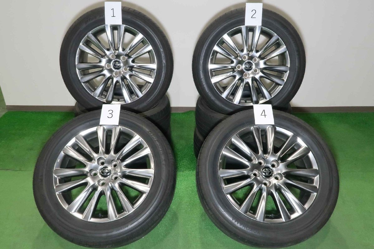 トヨタ 4本セット｜Yahoo プレミアム ハリアー 60ハリアー純正18インチ