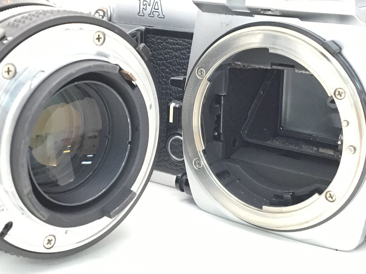 Nikon FA / Zomm-NIKKOR 35-135mm 1:3.5-4.5 一眼レフカメラ フード