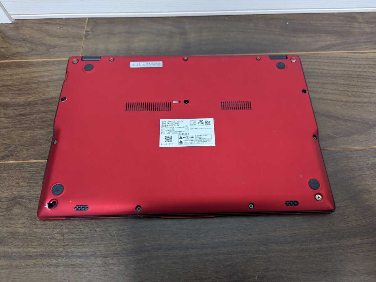 富士通 LIFEBOOK UH75⁄C3 core i7 8565U 8GB 本体 ジャンク JUNK 