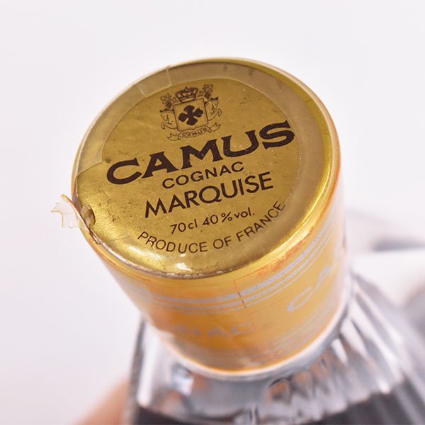 カミュ マルキーズ バカラクリスタル 700ml 40% 1円～☆カミュ マルキーズ バカラ クリスタル ※ 700ml 40% コニャック