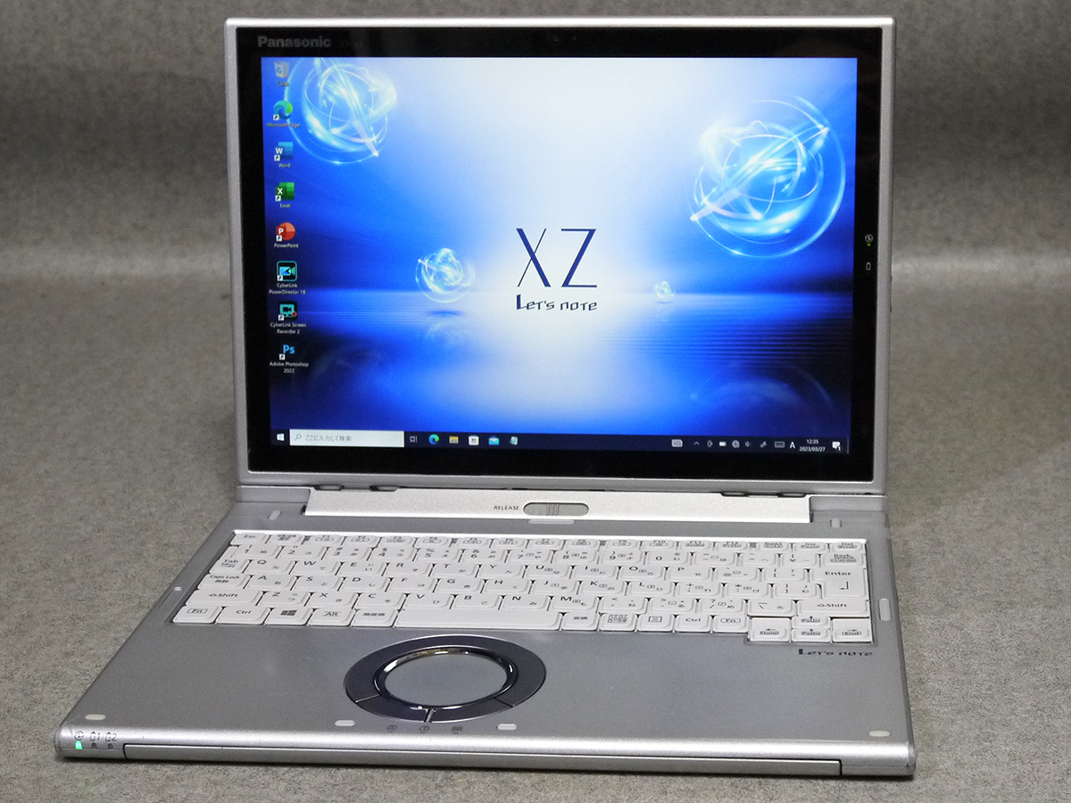 Panasonic Let'snote CF-XZ6 /8GB/SSD256GB SIMフリー○OFFICE○動作