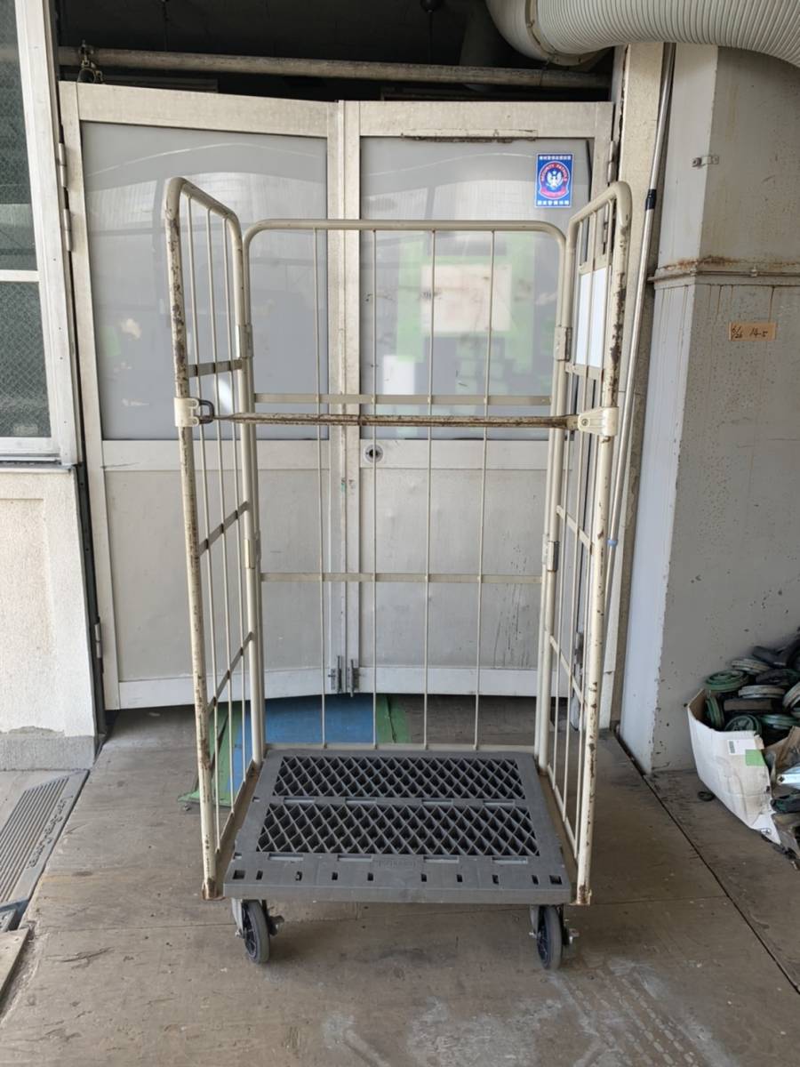 ＜引取限定＞　かご台車（少し大）カゴ台車　台車　ロールボックス　在庫85台　