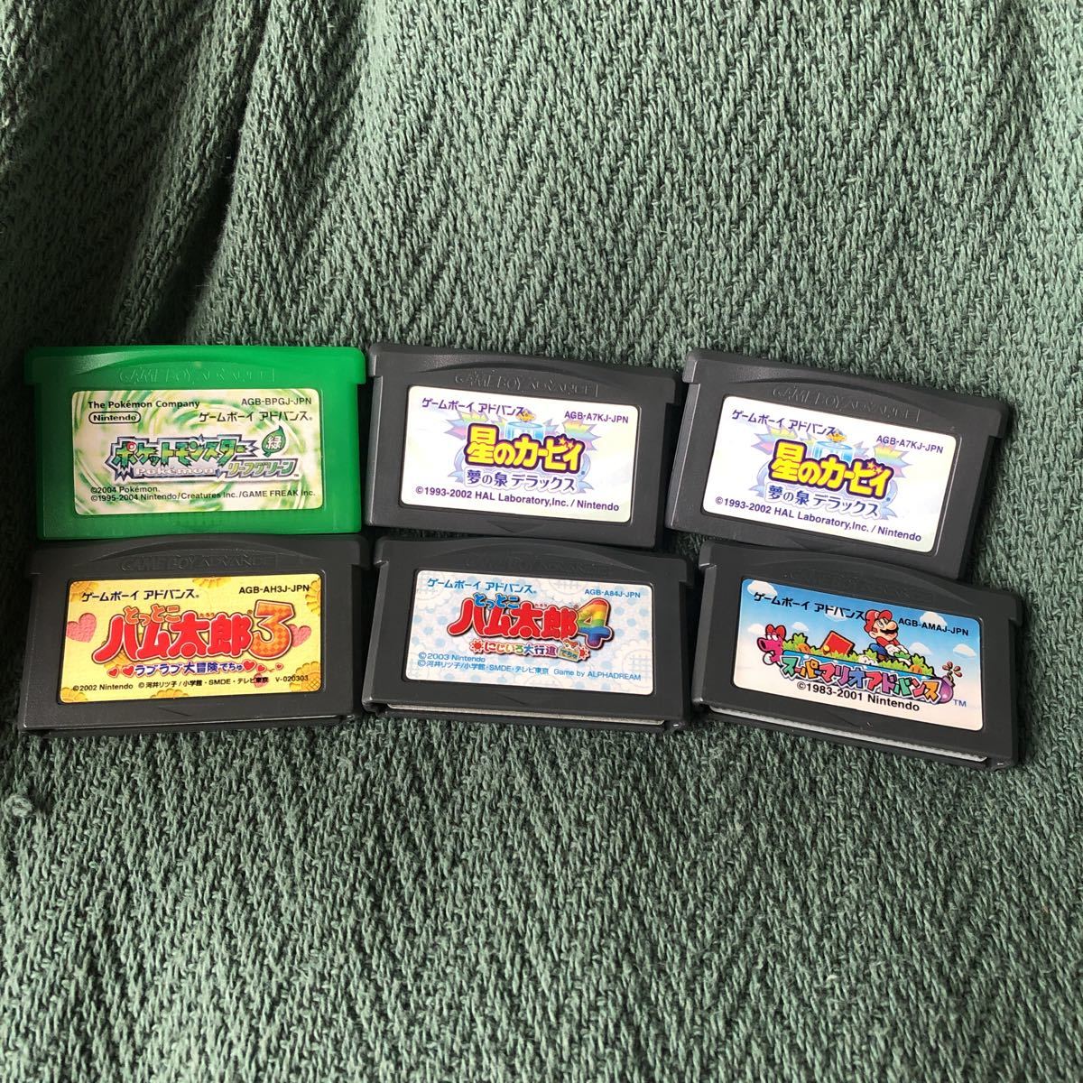 任天堂 ゲームボーイアドバンス GBA ソフト 中古 ジャンク まとめ売り 