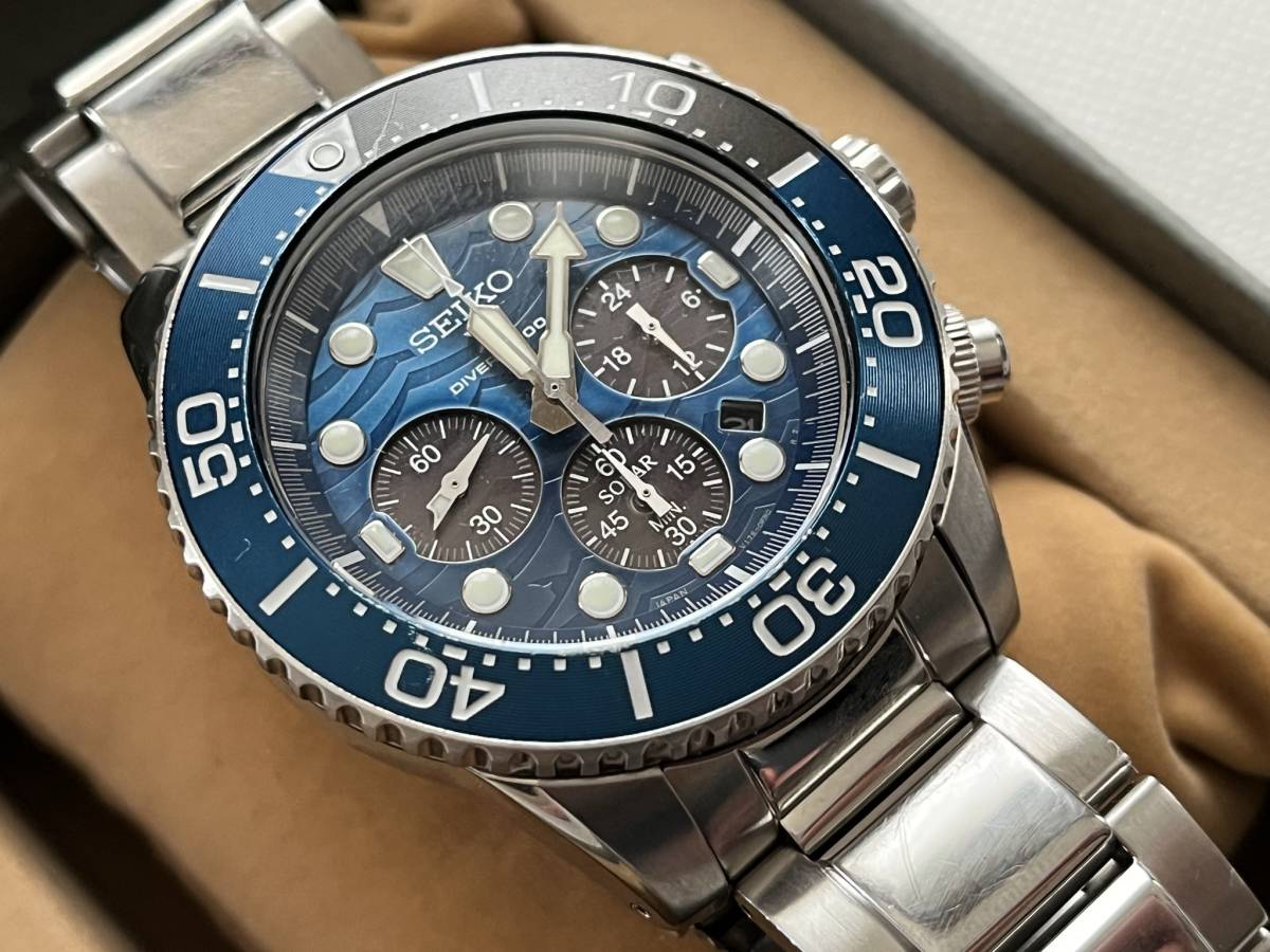 SEIKO セイコー プロスペックス ダイバー ソーラー 腕時計 メンズ