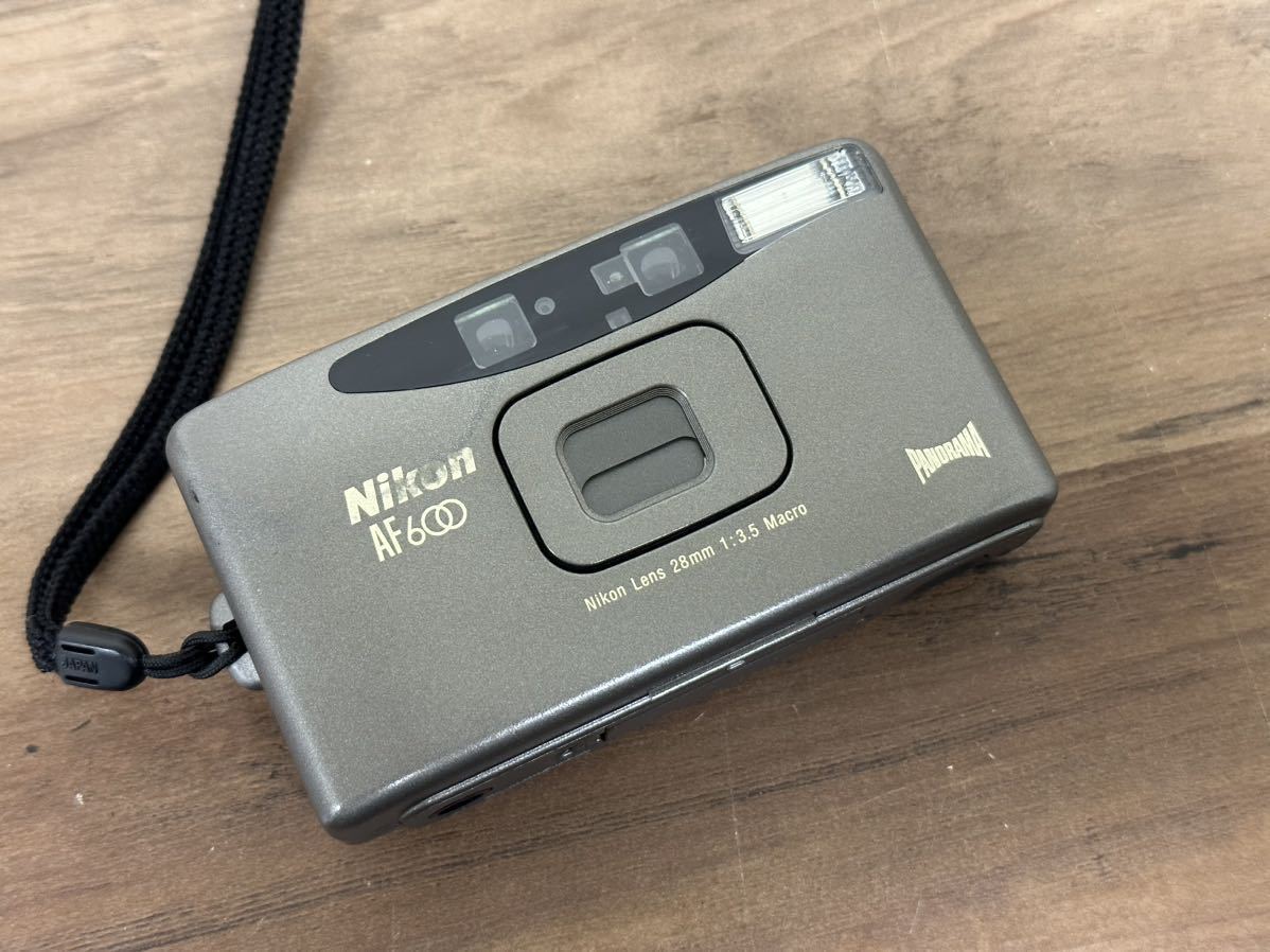 Nikon AF600 Nikon Lens 28mm F3.5 Macro コンパクトフィルムカメラ