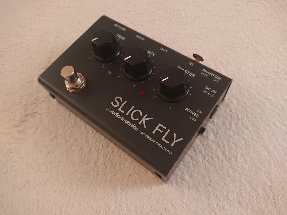 ☆audio-technica SLICK FLY マイクプリアンプ☆ 楽器、器材 マイク