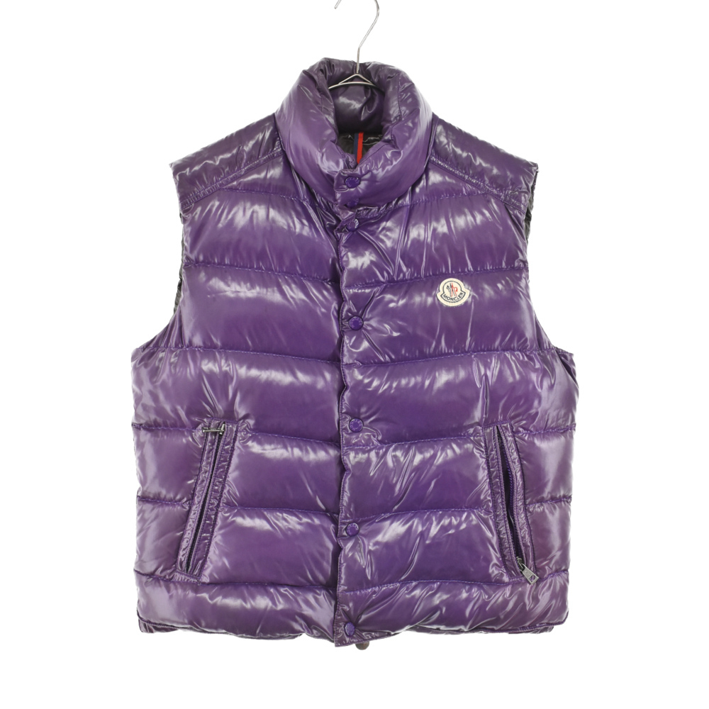 モンクレール TIBB GILET DOWN VEST ダウンベスト パープル モンクレール TIBB GILET DOWN VEST ダウンベスト パープル