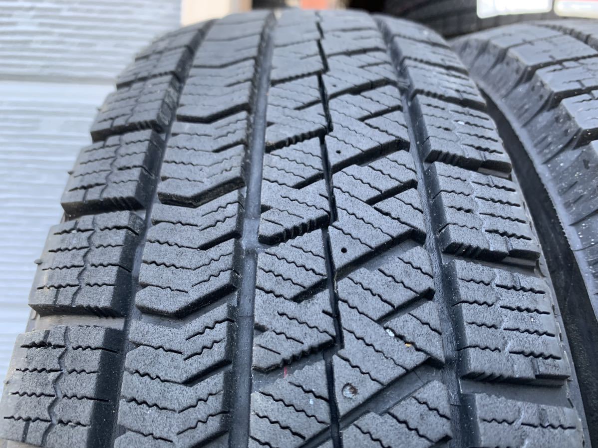 VRX3 195/65/15　PCD100×5h 24年製 バリ溝 2025年製 バリ溝 2本 BS ブリザック VRX3 195⁄65R15 91Q