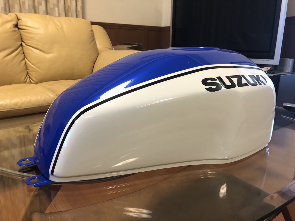 GSX400 インパルス GK79A ガソリンタンク クーリーカラー極上美品 塗装 