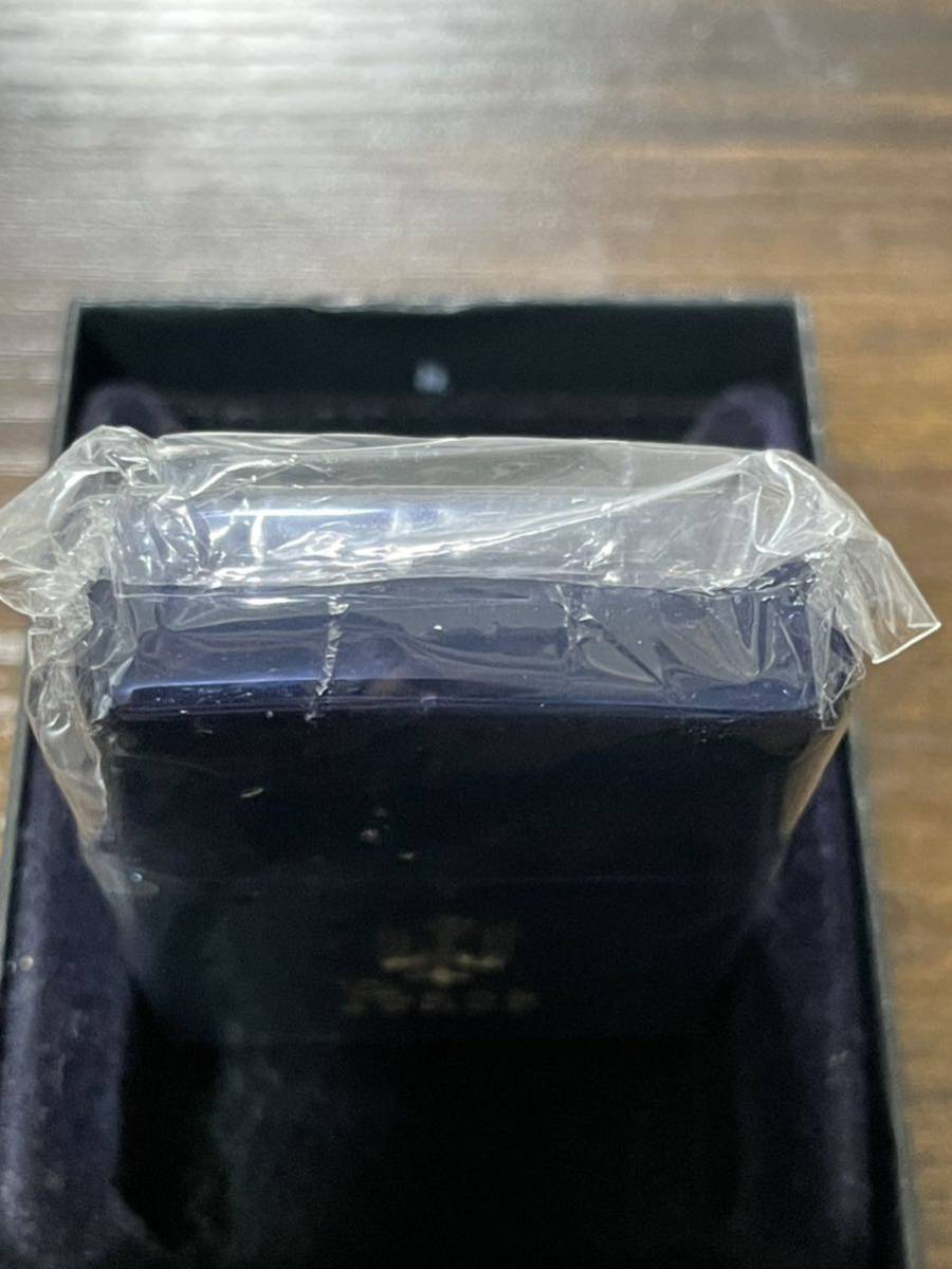 zippo ピース ブルーチタン 限定品 Peace BLUE TITAN 2020年製 PEACE 懸賞品 デットストック ケース 保証書