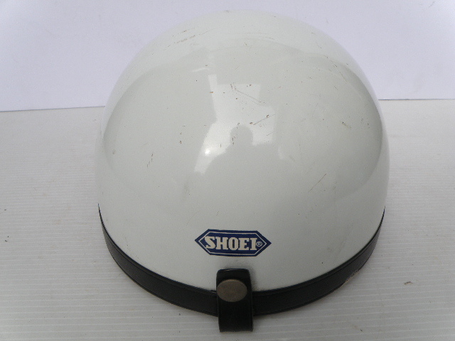 SHOEI 昭栄 半キャップ ヘルメット 頭周り約58cm Lサイズ / 当時物