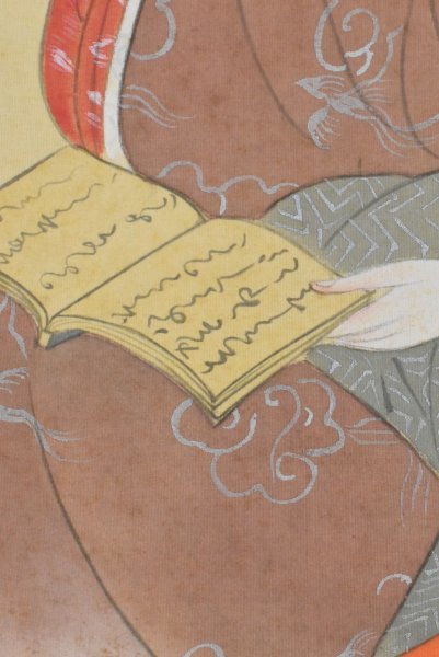 絹本 美人画 肉筆春画 - Yahoo!オークション 浮世絵 七図 未装 秘画