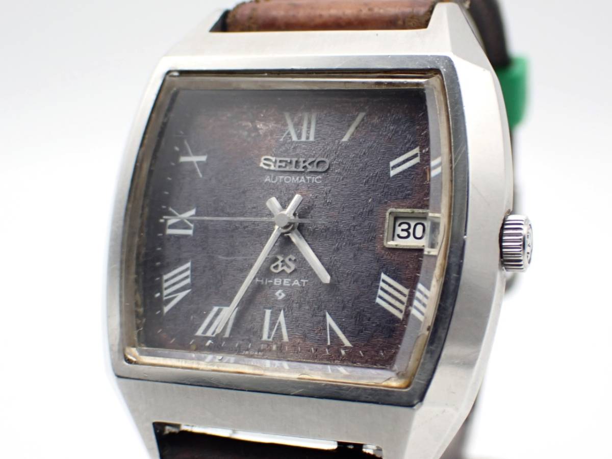 稼働品 SEIKO GS グランドセイコー ハイビート 4522-8000 フェイスのみ 