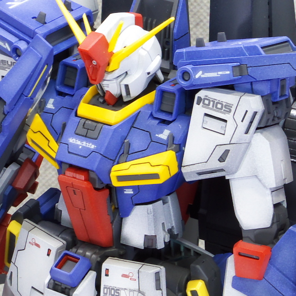 MG ZZガンダム 強化型 ver.ka 改修塗装完成品｜おもちゃ、ゲーム