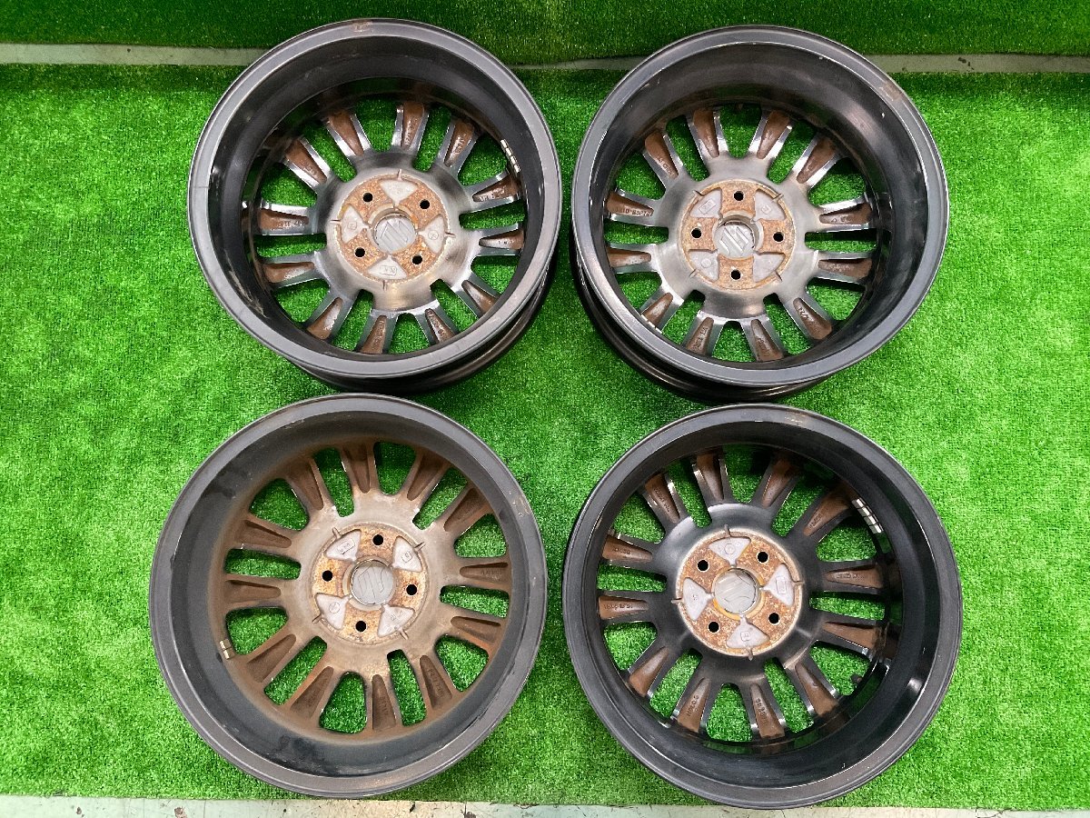 スズキ ハスラー MR41S 純正 15インチ アルミホイール 4本 PCD100 4穴 