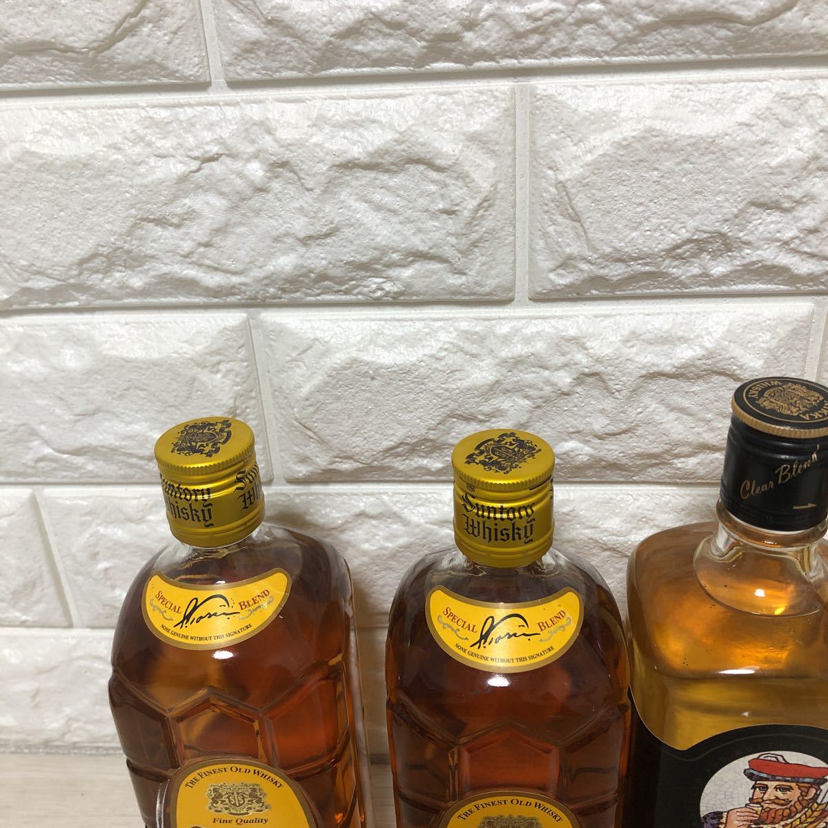 サントリーウイスキー 角瓶 700ml×2古酒 未開栓 ブラックニッカ クリア
