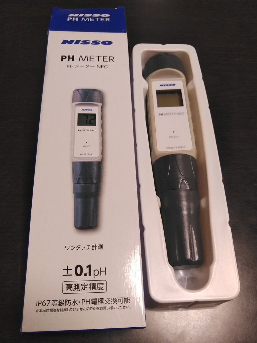 魚用品・水草 【新品】NISSO PHメーター NEO