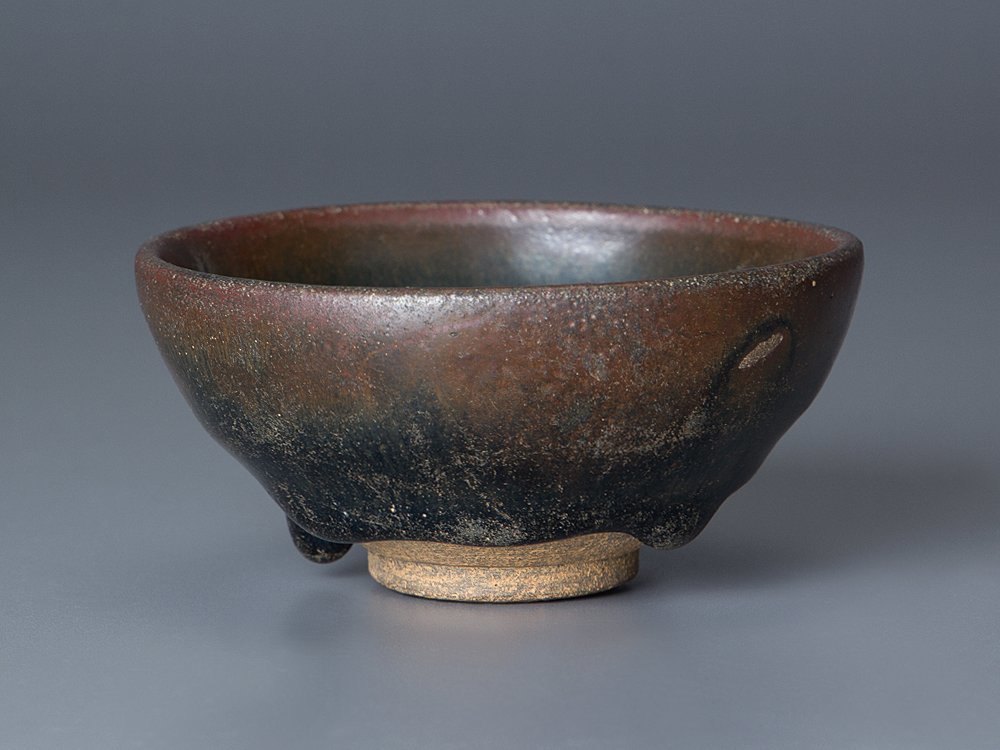 宋時代 建窯 天目 唐物 茶碗 兎豪天目茶碗 宋 天目茶碗 ☆