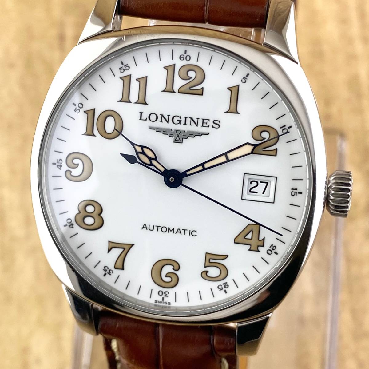 1円〜 LONGINES ロンジン メンズ 腕時計 AT 自動巻 L2.699.4 