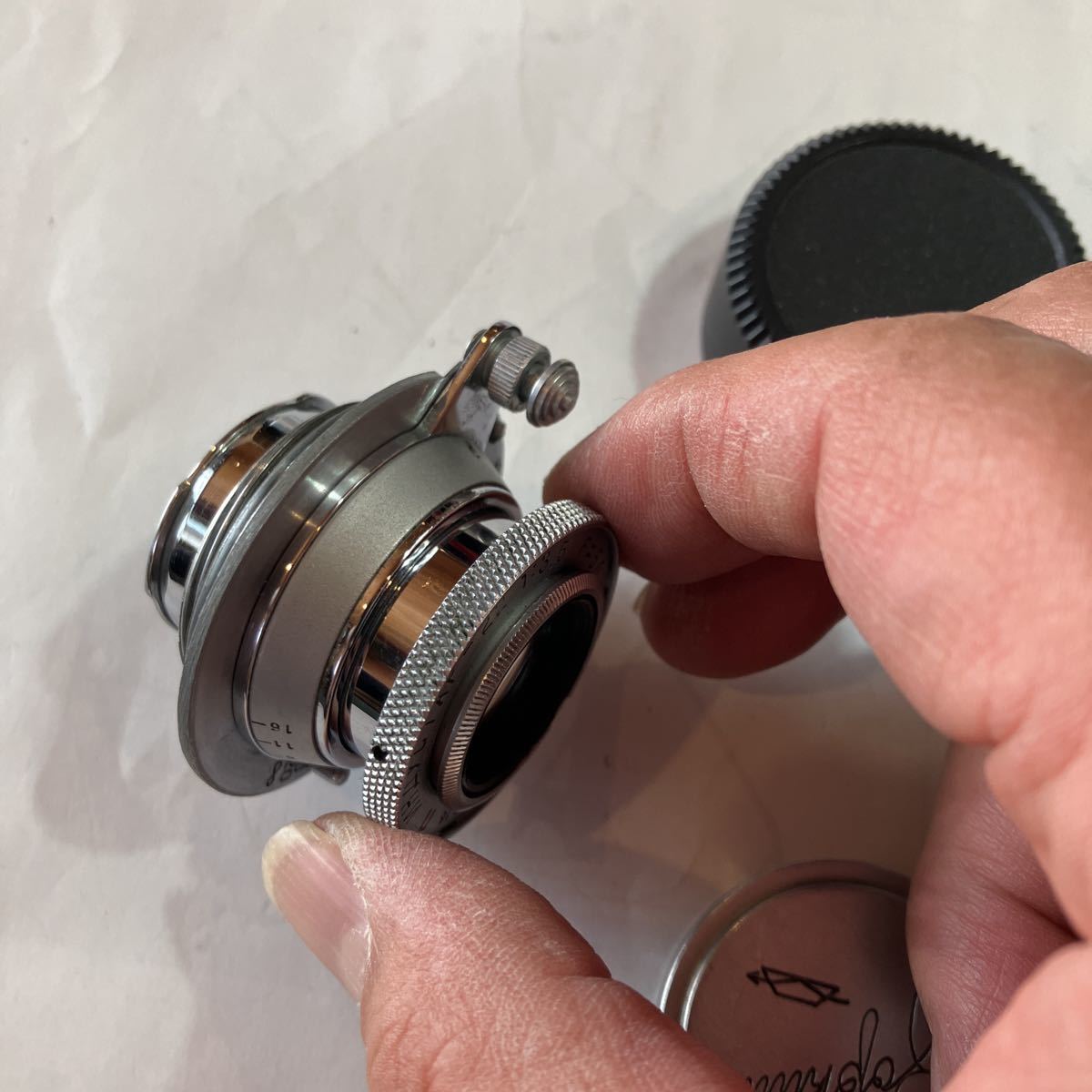 Industar-22 5cm F3.5 L39マウント 赤P後期型 オールドレンズ探訪記