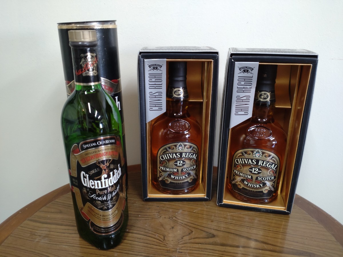 シーバスリーガル☆ウイスキー☆古酒3点セット☆未開封☆即日発送