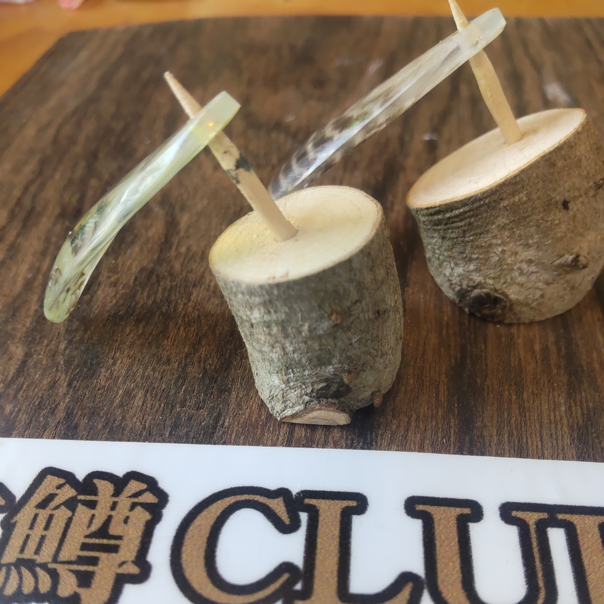 4月17日までの出品！中禅寺湖トローリングスプーン クリスタルアワビ 